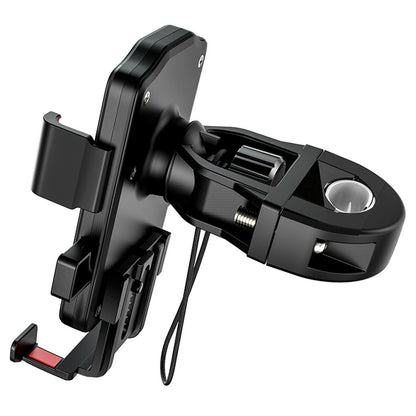 Supporto Bicicletta Motocicletta HOCO CA73, 4.5 pollici - 7 pollici, Nero Rosso