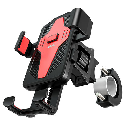 Supporto Bicicletta Motocicletta HOCO CA73, 4.5 pollici - 7 pollici, Nero Rosso