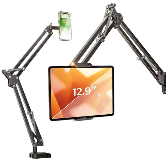 Lisen Desk Stand for Phone / Tablet, 4.7inch - 12.9inch, Black YL0223060007