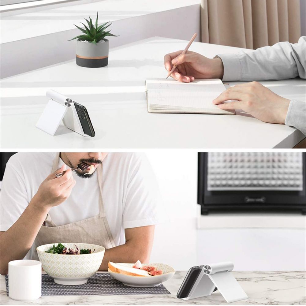 Techsuit ABS-BK1 Desk Stand, 4inch - 7.9inch, Black