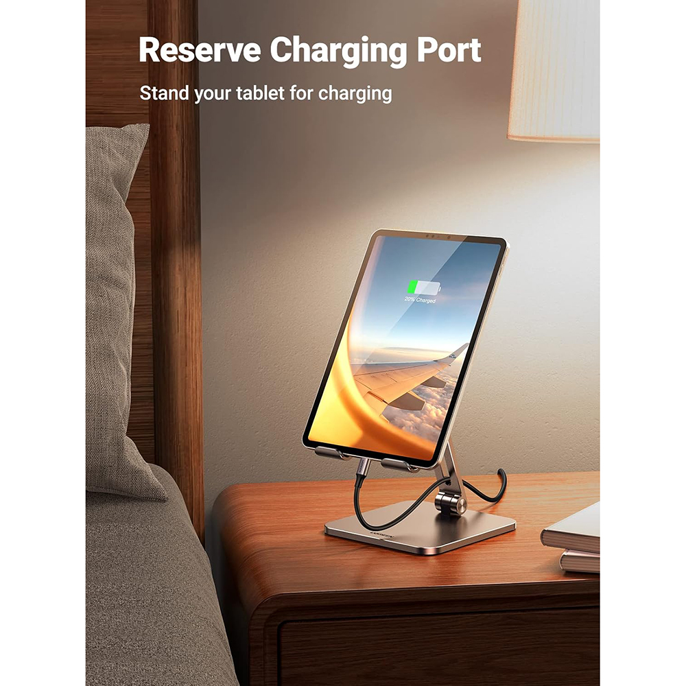 Supporto da Scrivania UGREEN LP134 per Telefono / Tablet, 6.1 pollici - 12.9 pollici, Grigio, Ricondizionato