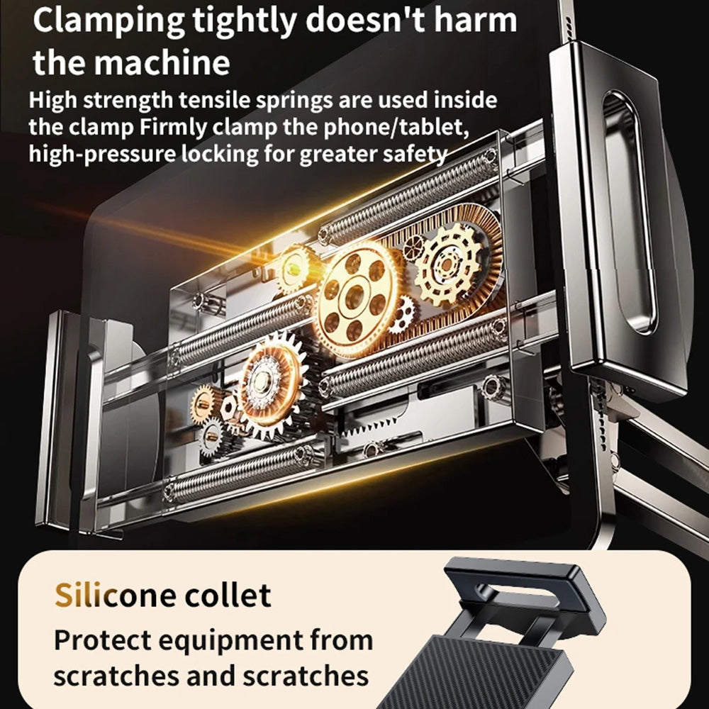 Supporto da scrivania Yesido C296, 4 pollici - 12.9 pollici, Nero