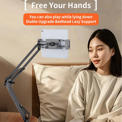 Supporto da scrivania Yesido C296, 4 pollici - 12.9 pollici, Nero