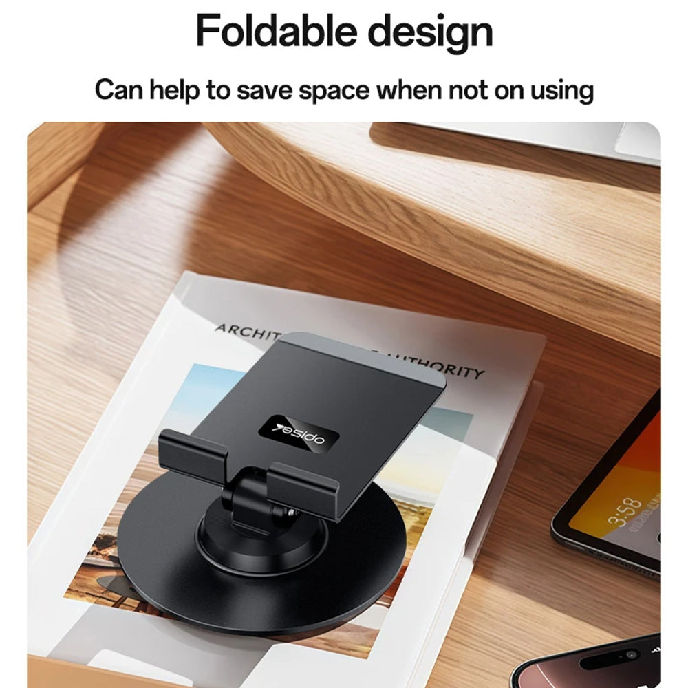 Supporto da scrivania Yesido C300, 4.7inch - 7.2inch, Argento