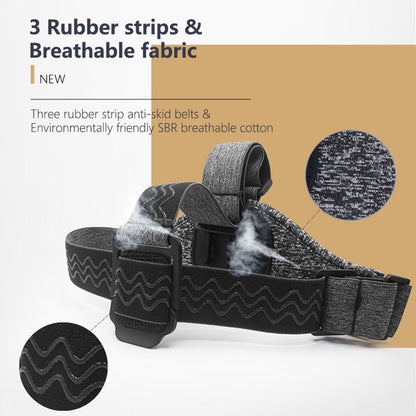 Supporto per Testa Camera Sport Techsuit JX-003 per Serie GoPro, Grigio