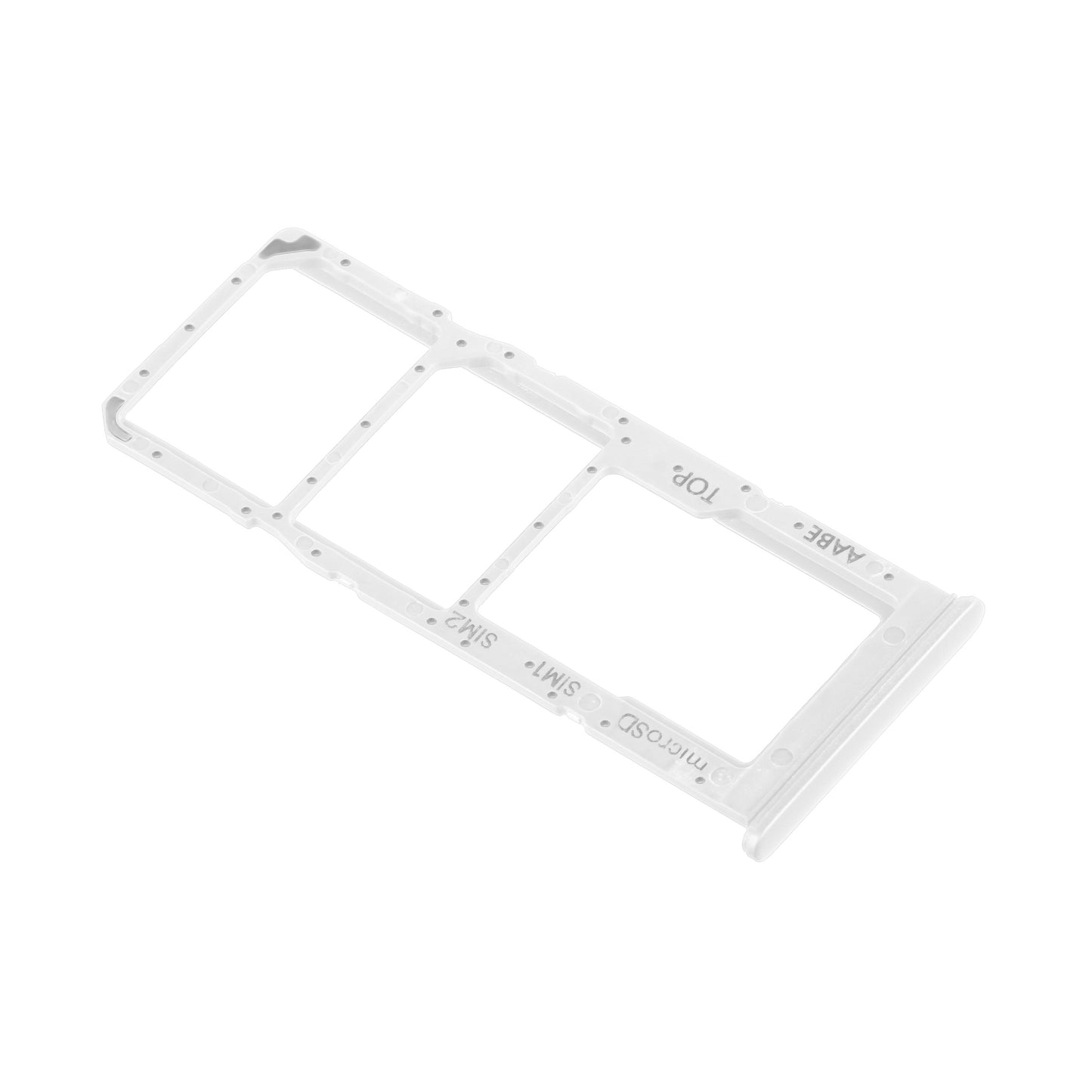 Supporto per carta SIM - Samsung Galaxy A12 Nacho A127 / A12 A125, bianco