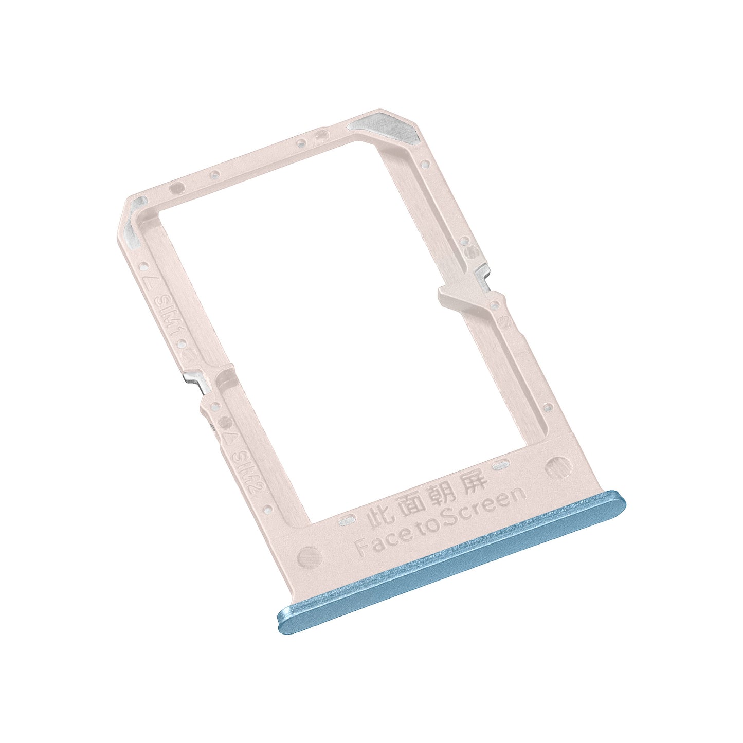 Porta SIM - Scheda Oppo A73 5G, blu