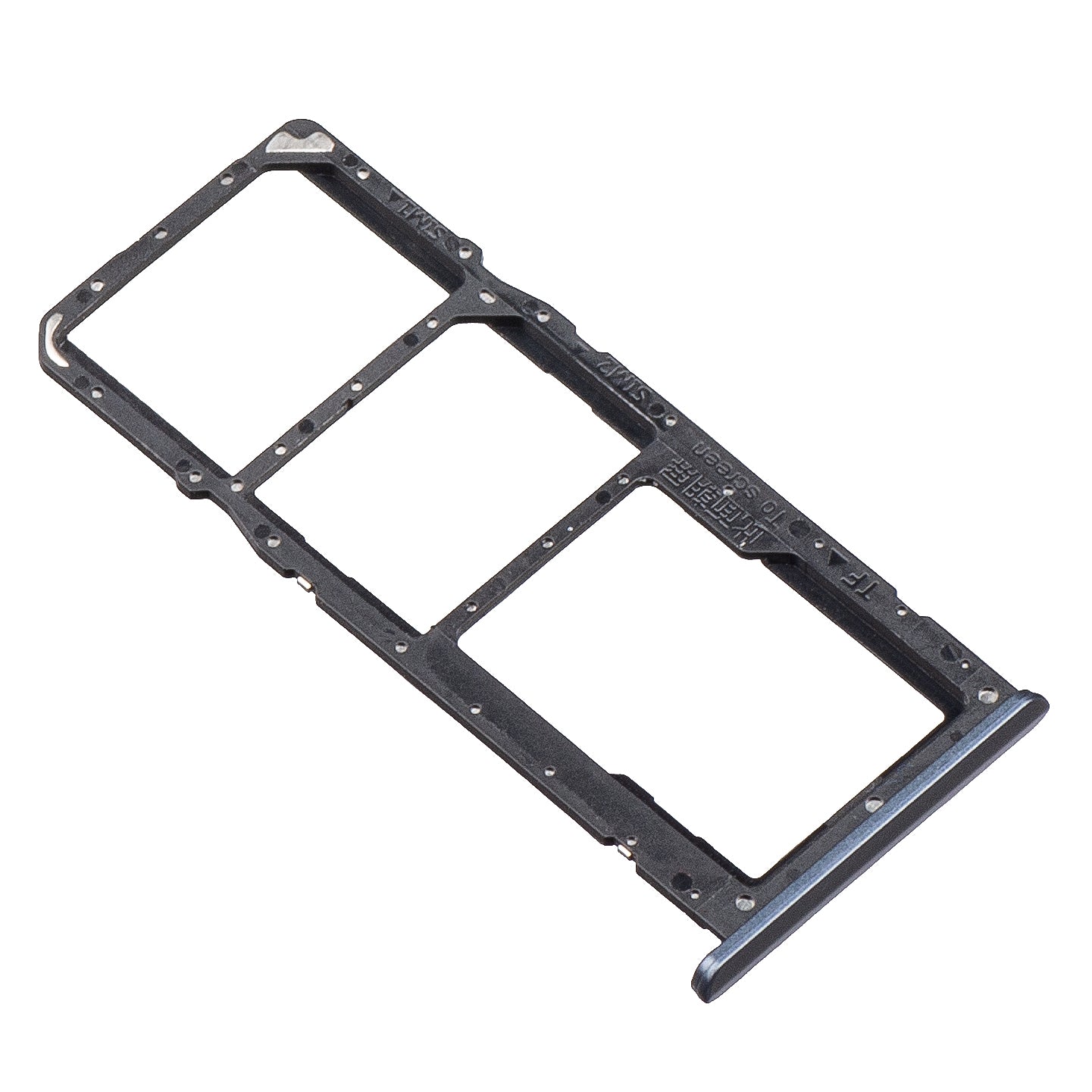 Supporto SIM - Realme C20 / C25 / C21 / C20A / C21Y, nero