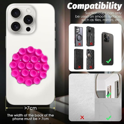 Supporto con Ventose Techsuit SB-CUP, Nero