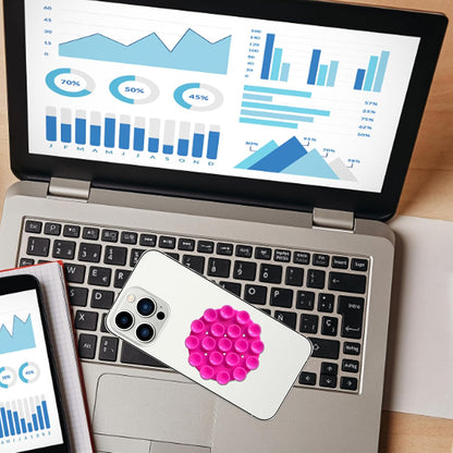 Supporto con Ventose Techsuit SB-CUP, Nero