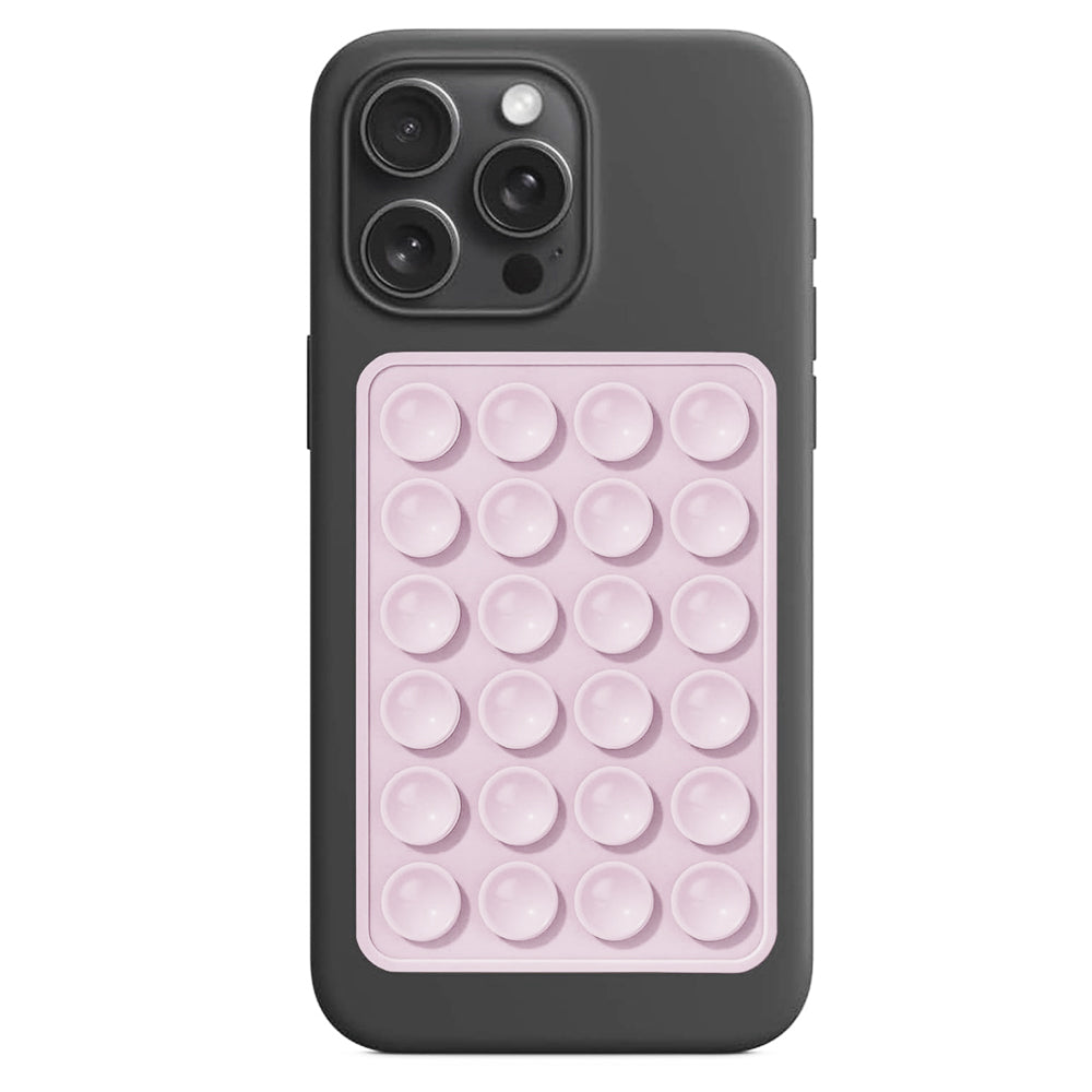 Techsuit SL-PAD Suction Cup Holder, Pastel Pink