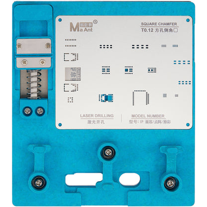 Supporto di Lavoro Reballing MaAnt MR-01 per Apple iPhone X - Serie 16