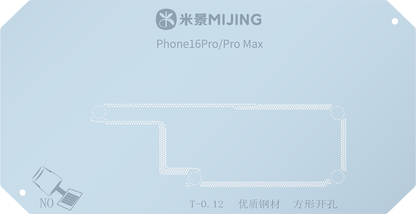 Supporto di Lavoro Reballing Mijing Z20 per Apple iPhone 16 Series