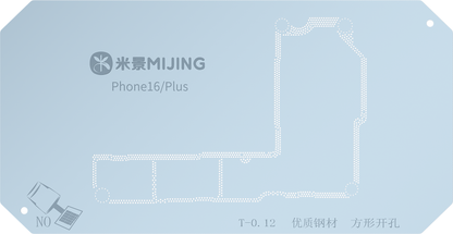 Supporto di Lavoro Reballing Mijing Z20 per Apple iPhone 16 Series