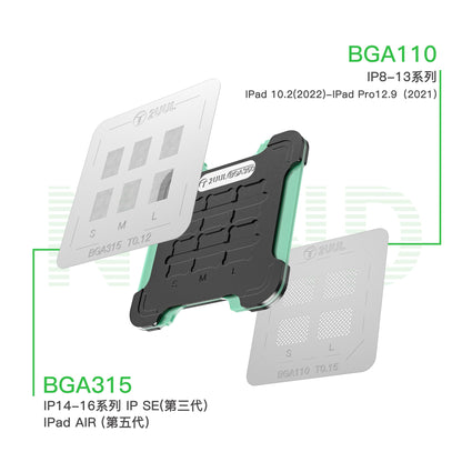 Supporto di Lavoro Reballing 2UUL BH16