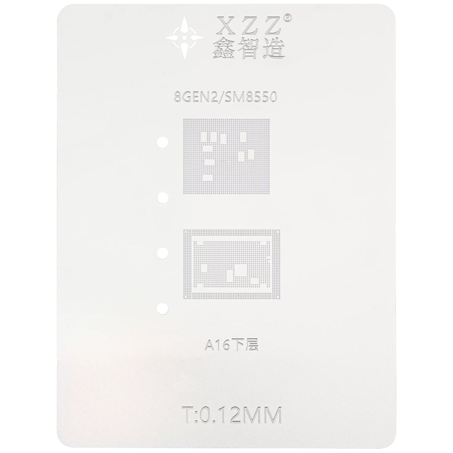 Supporto di Lavoro Reballing XZZ L23 per CPU Apple A8 - A16