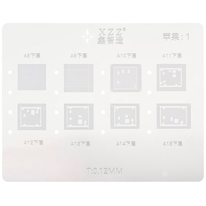 Supporto di Lavoro Reballing XZZ L23 per CPU Apple A8 - A16