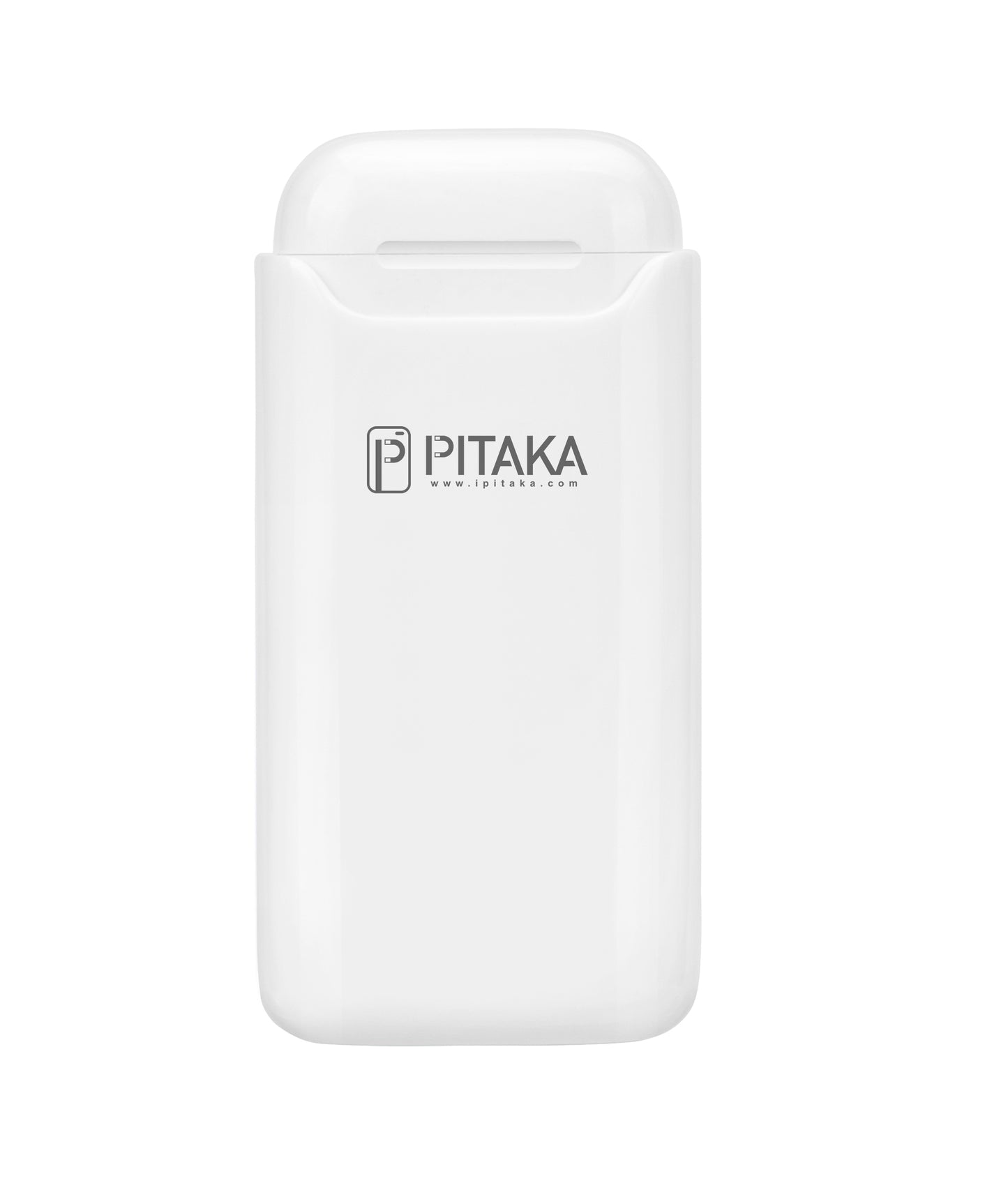 Pitaka Air Pal Essential Batteria esterna senza fili per Apple Airpods Gen 1 / Gen 2, 1200mAh, 5W, bianco AP1002