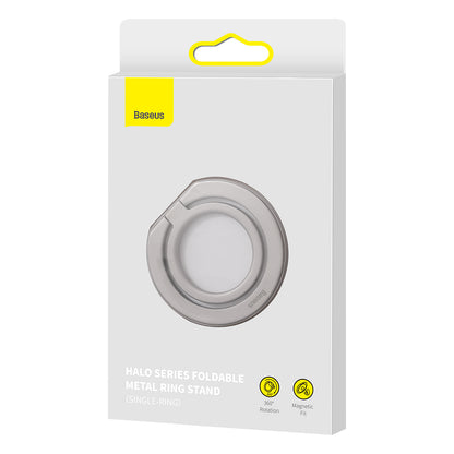 Supporto Anello Baseus Halo, Universale, Argento SUCH000012