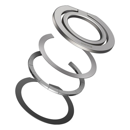 Supporto Anello Baseus Halo, Universale, Argento SUCH000012