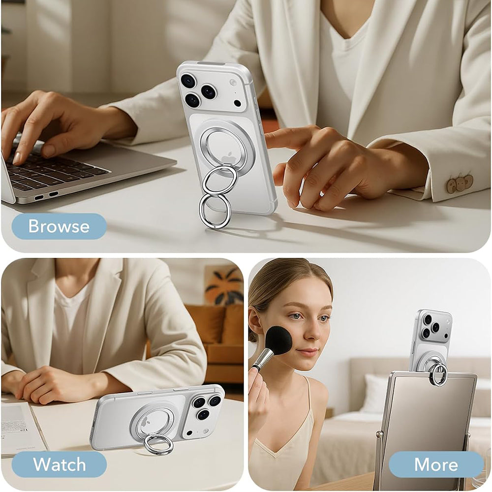 Supporto Anello ESR HaloLock, Bianco