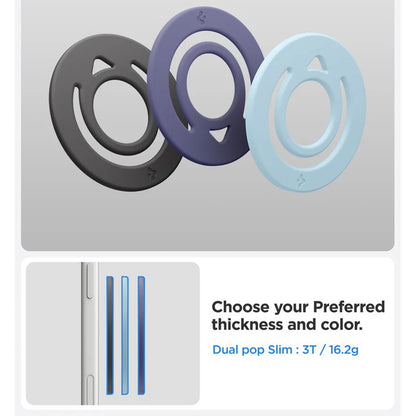 Spigen Dual Pop Universal Ring Holder, Blue AMP11368