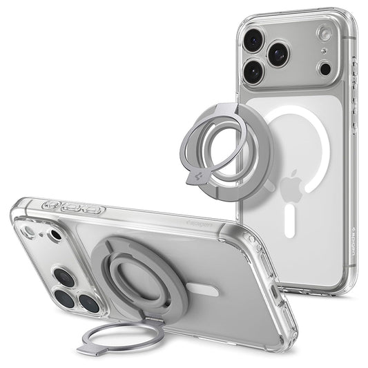 Supporto Anello Spigen Dual Pop Mag S, Universale, Grigio AMP11736