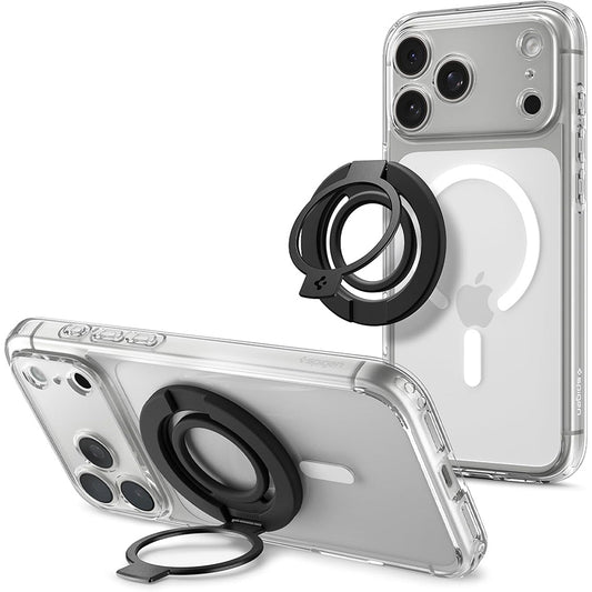 Supporto Anello Spigen Dual Pop Mag S, Universale, Nero AMP11735