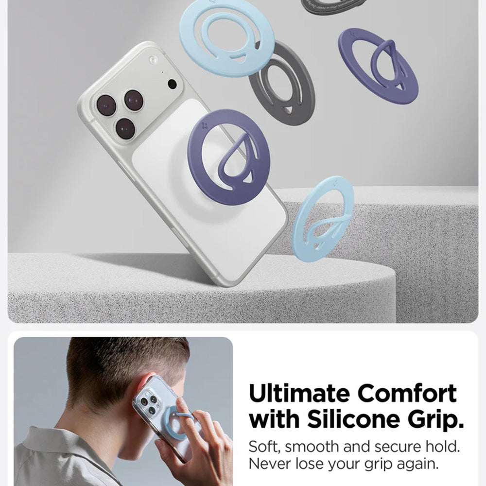 Supporto Anello Spigen Dual Pop, Universale, Viola AMP11369