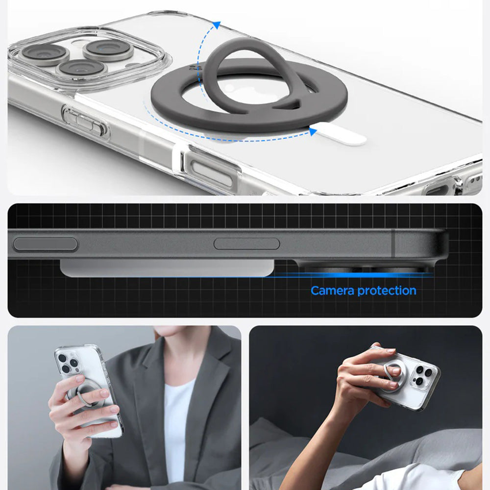 Supporto Anello Spigen Dual Pop, Universale, Viola AMP11369