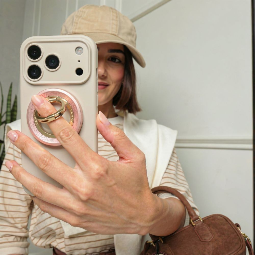 Supporto Anello Tech-Protect MMR700 Lamano, Universale, Rosa Dorato