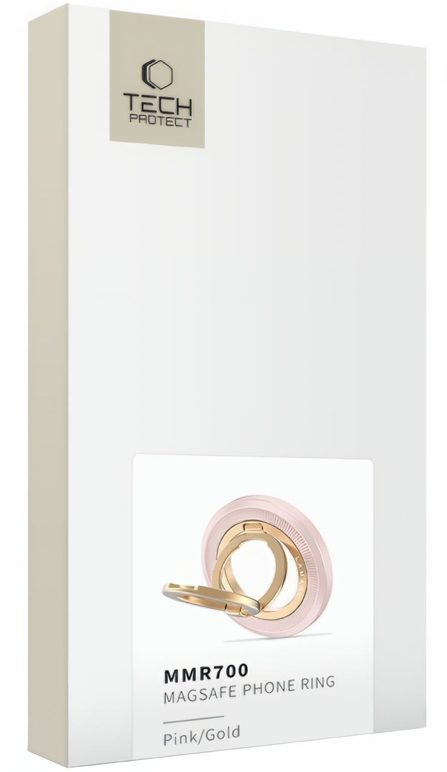 Supporto Anello Tech-Protect MMR700 Lamano, Universale, Rosa Dorato