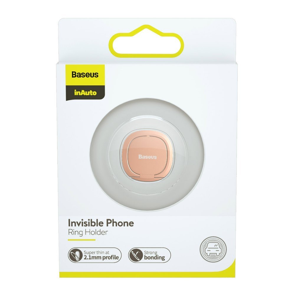 Supporto Anello Baseus Ultrathin, Universale, Rosa SUYB-0R