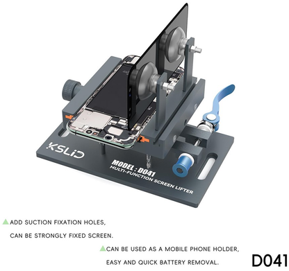 Supporto Lavoro Smontaggio Telefono KSLid D041, Grigio