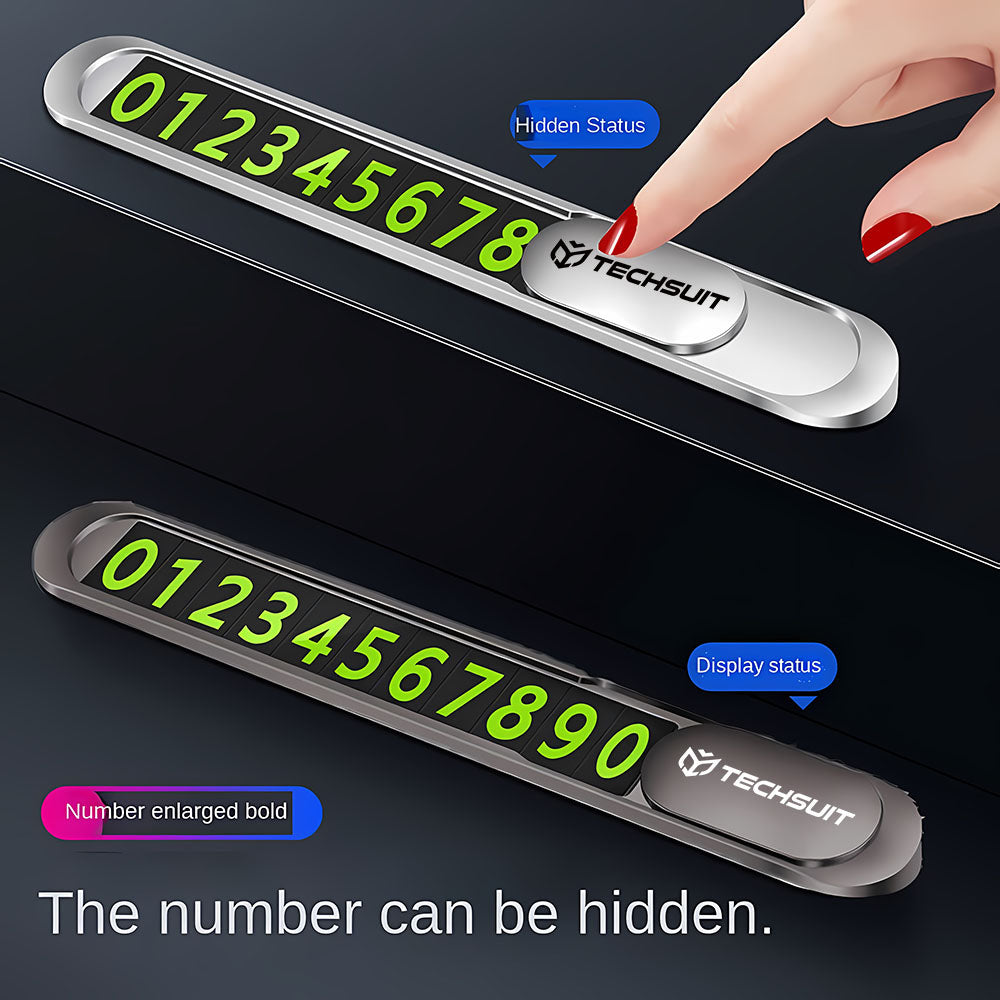 Supporto Numero Telefono Auto Techsuit PNP1