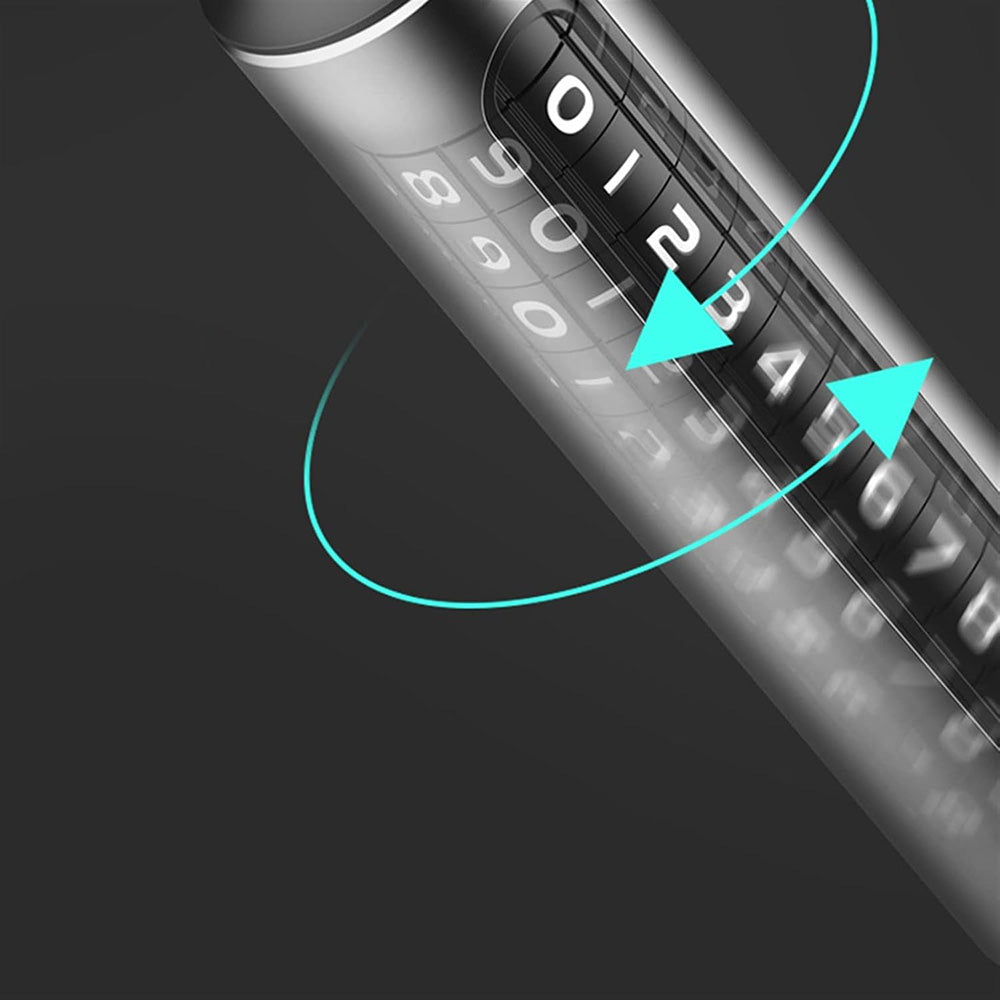 Supporto per Numero di Telefono Auto Techsuit SlideGuard