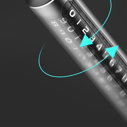 Supporto per Numero di Telefono Auto Techsuit SlideGuard