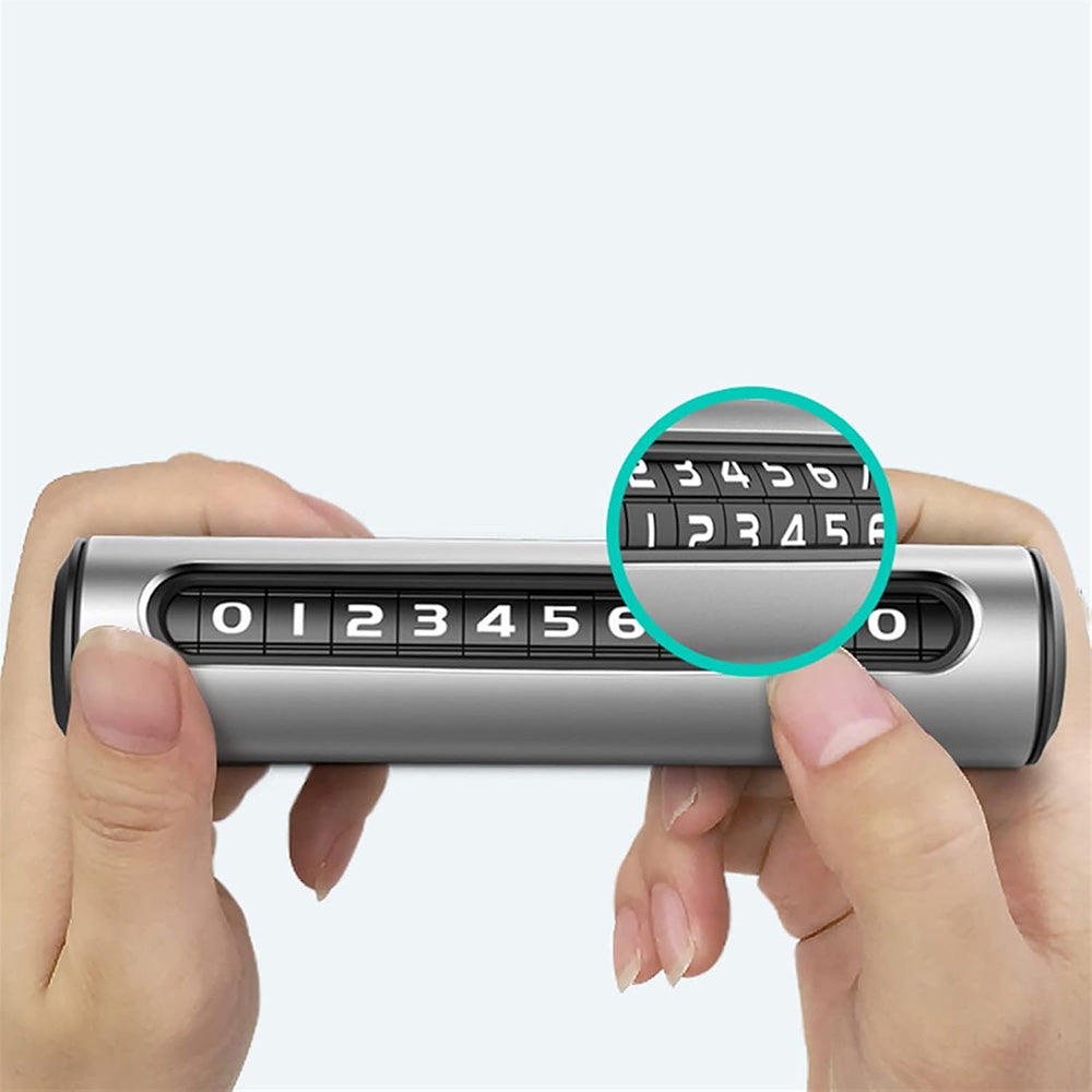 Supporto per Numero di Telefono Auto Techsuit SlideGuard