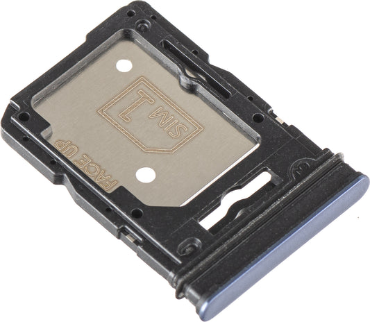 Supporto SIM - Card Motorola Edge 60 Fusion, Blu Navy (Pantone Slipstream), Service Pack SMO8E57219