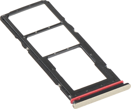 SIM Card Holder for Motorola Moto G06 Power / G06, Beige (Laurel Oak), Service Pack S948E83060