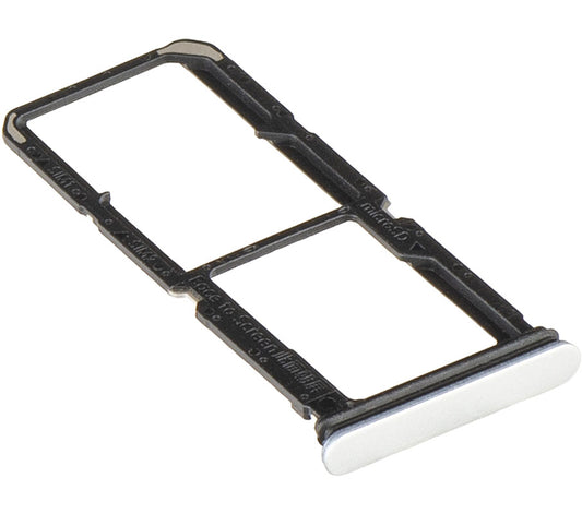 Supporto SIM - Card Oppo A5 4G, Argento (Mist White), Service Pack 612121000415