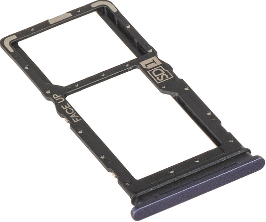 Supporto SIM - Card Motorola Moto G35, Nero (Midnight Black), Service Pack S948E26487