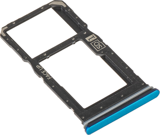 Supporto SIM - Card Motorola Moto G75, Blu (Aqua Blue), Service Pack S948E44227