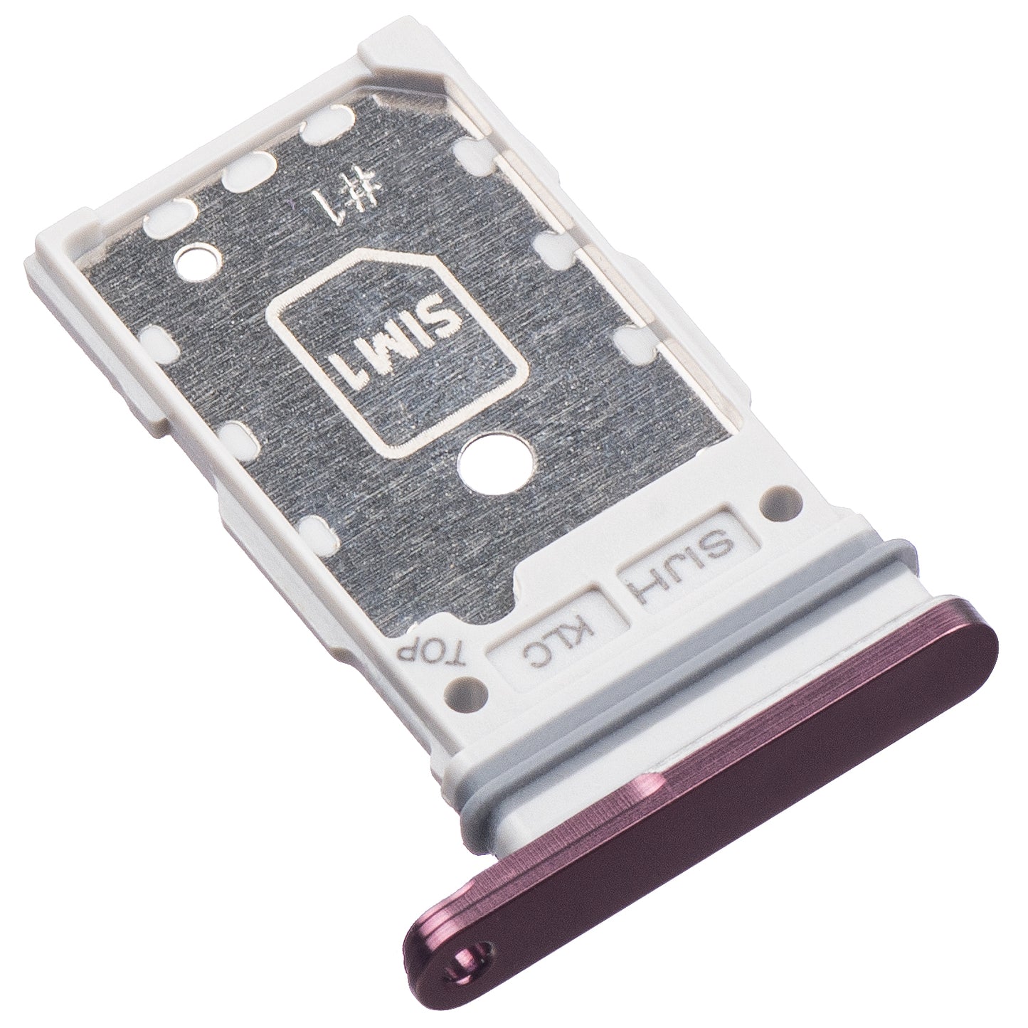 Supporto SIM Samsung Galaxy S22 Ultra 5G S908, Single SIM, Viola (Burgundy)