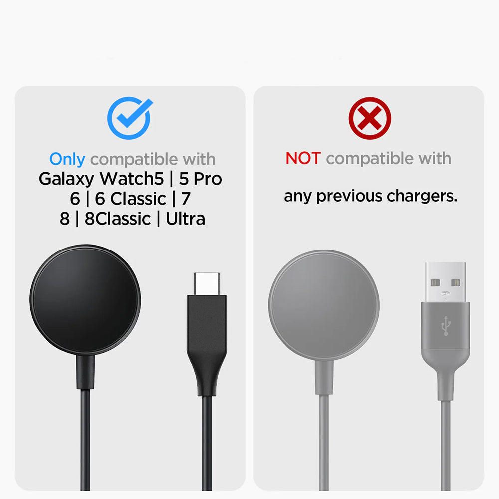 Supporto Spigen S353 per Samsung Galaxy Watch Series, Nero AMP05302