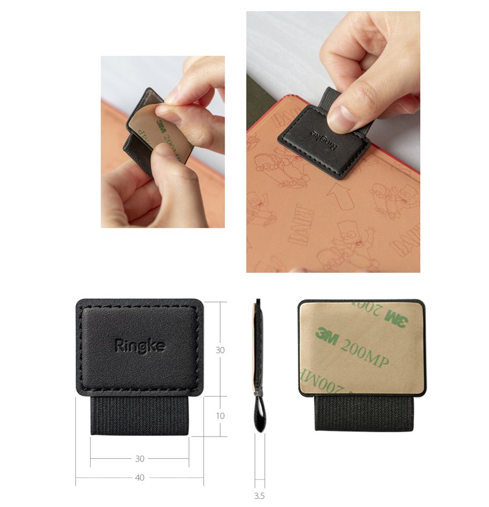 Supporto Touch Pen Ringke, Nero