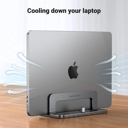 Supporto Verticale UGREEN LP258 per Laptop con spessore 12mm - 26mm, Argento