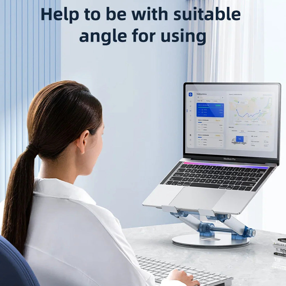 Supporto Yesido LP06 per Laptop 10inch - 17.3inch, Argento