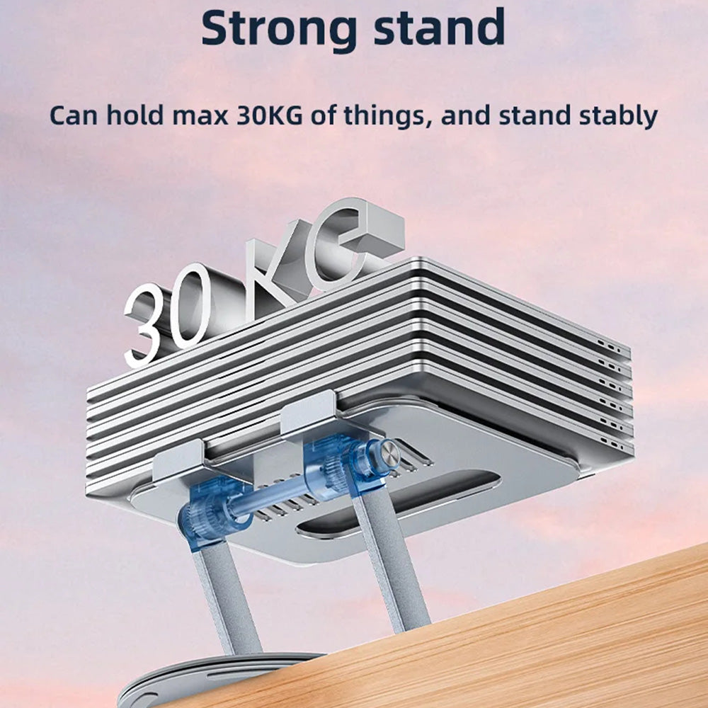 Supporto Yesido LP06 per Laptop 10inch - 17.3inch, Argento