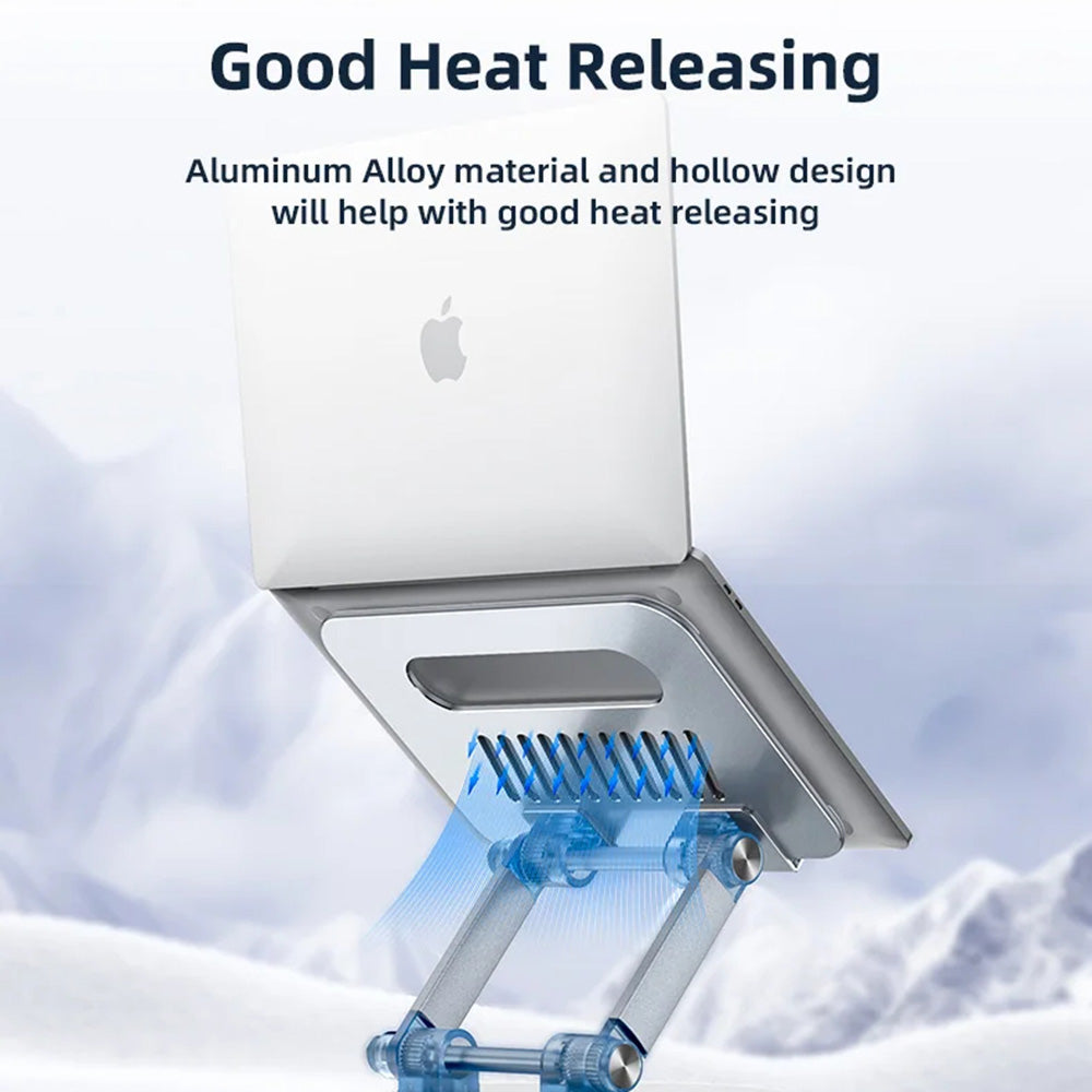 Supporto Yesido LP06 per Laptop 10inch - 17.3inch, Argento